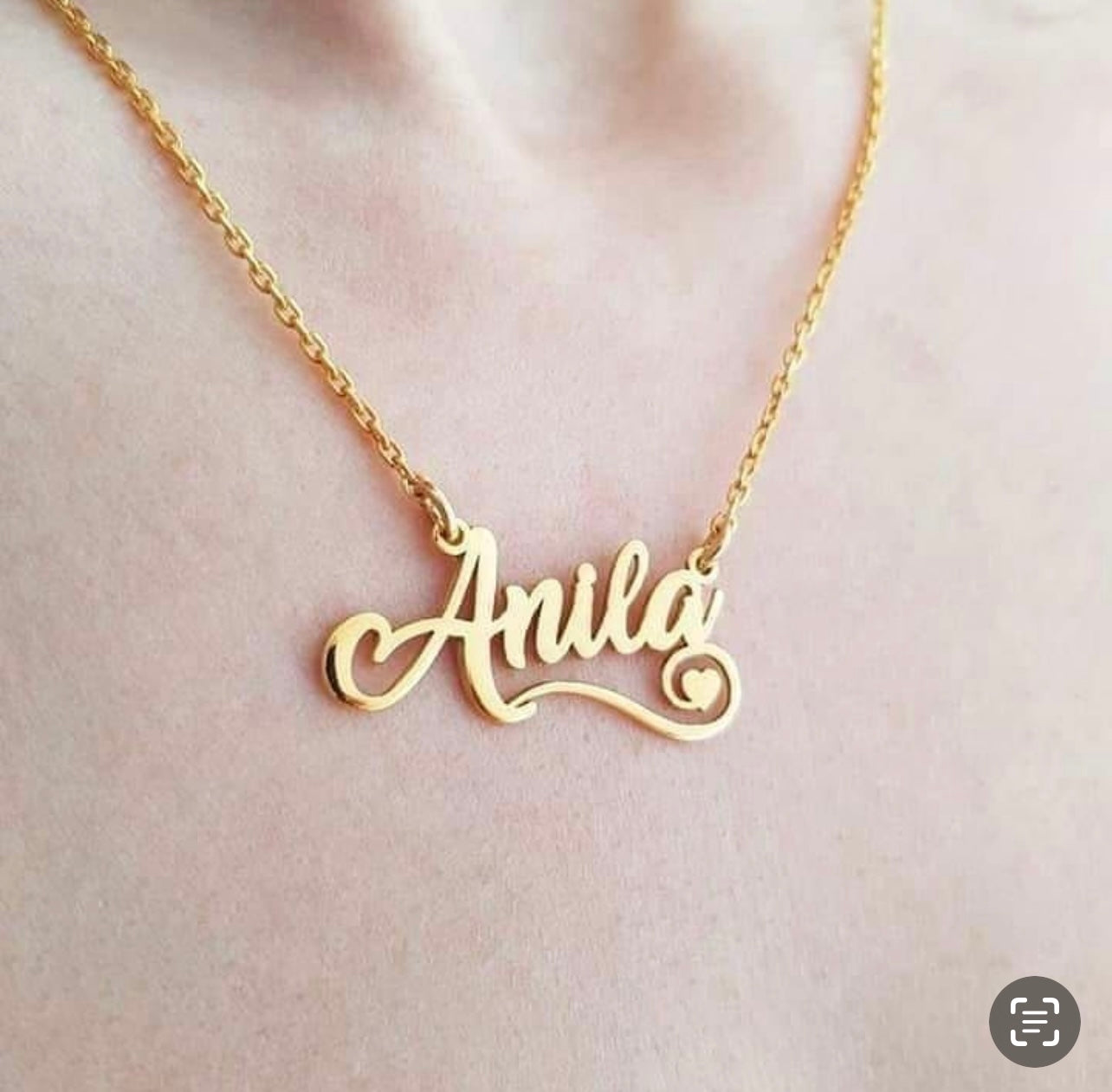 Customize Name Locket