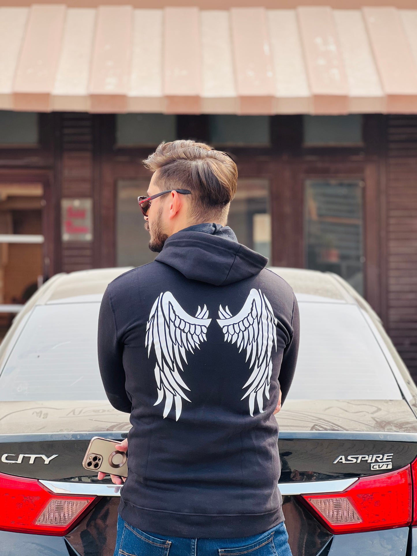 Wings Reflector Hoodie