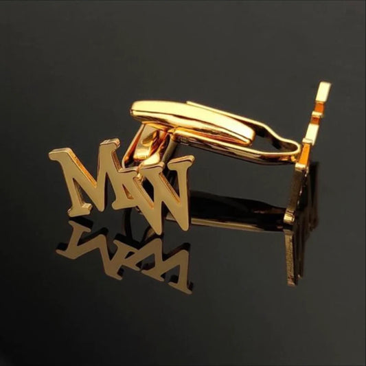 LETTER CUFFLINKS