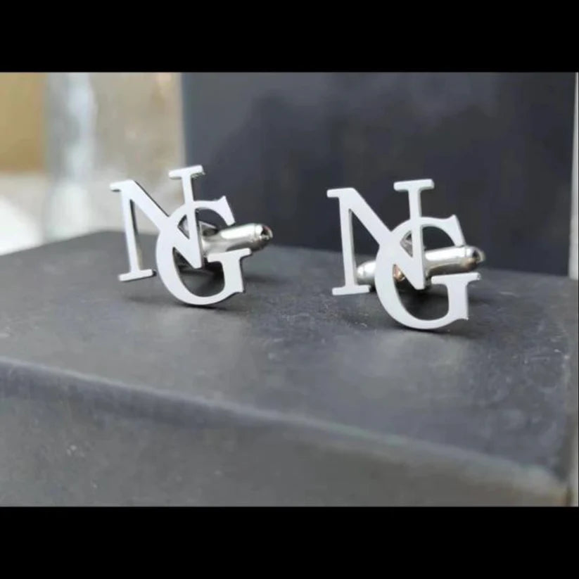 LETTER CUFFLINKS